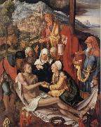 Albrecht Durer Lamentation for Christ oil painting artist